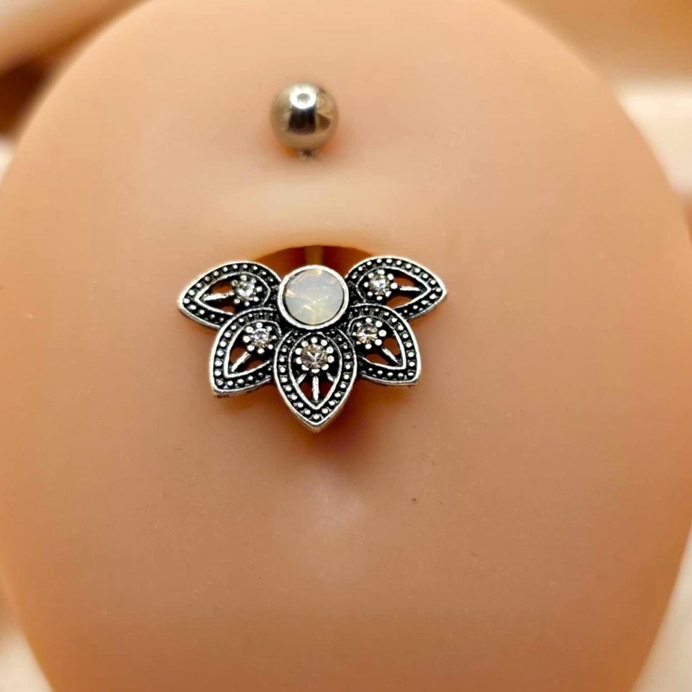 Stainless Steel Boho Belly Button Ring